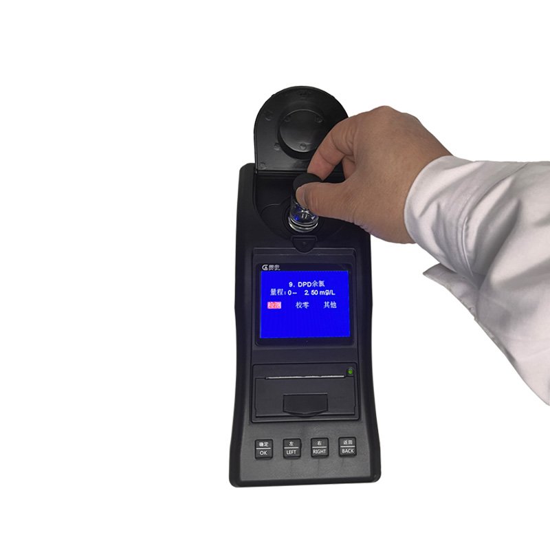 余氯檢測(cè)儀檢測(cè)過(guò)程